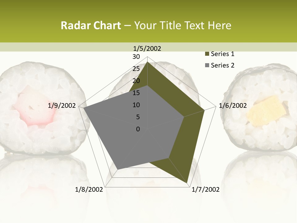 White Seaweed Fresh PowerPoint Template