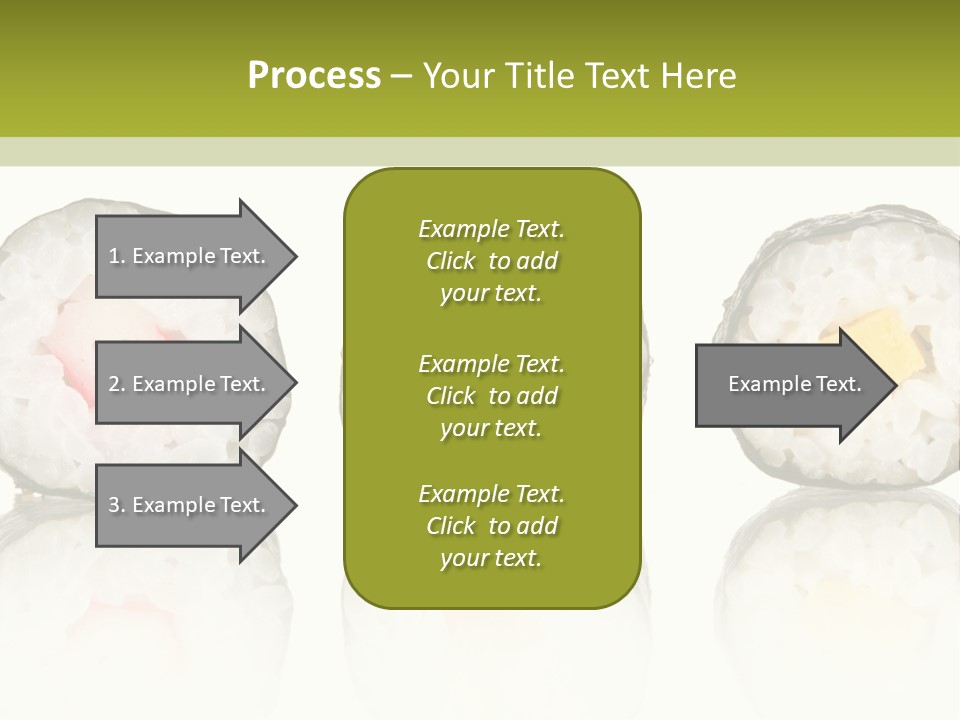 White Seaweed Fresh PowerPoint Template