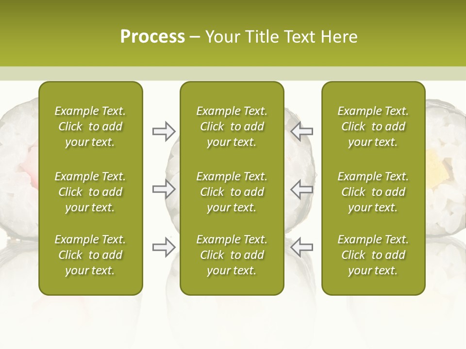 White Seaweed Fresh PowerPoint Template