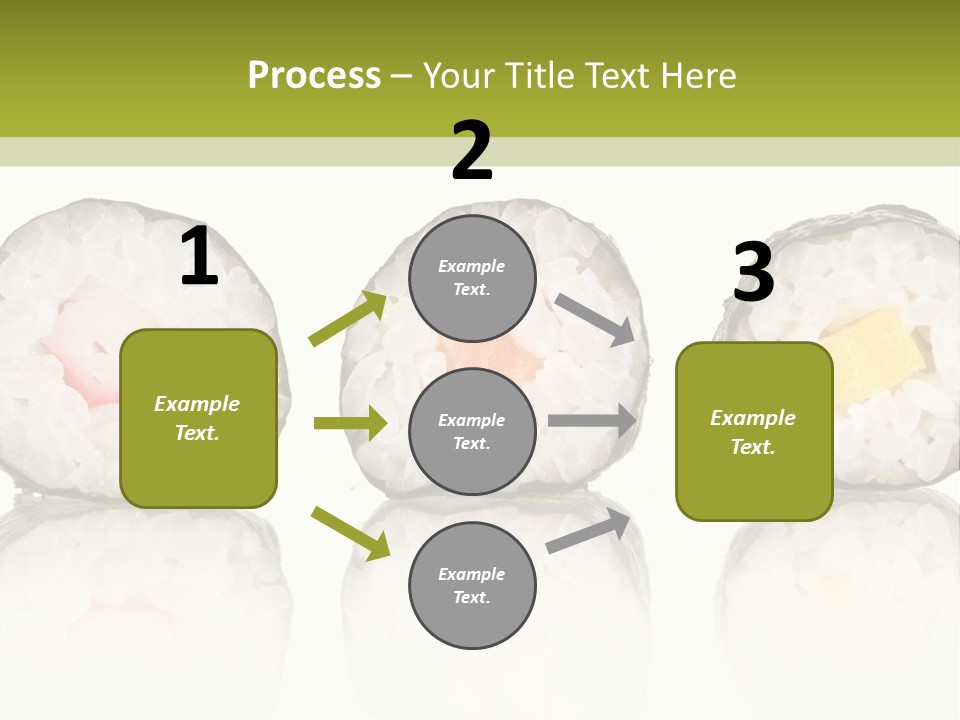 White Seaweed Fresh PowerPoint Template