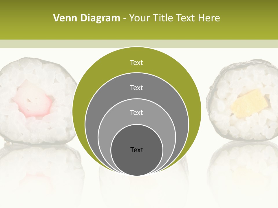 White Seaweed Fresh PowerPoint Template