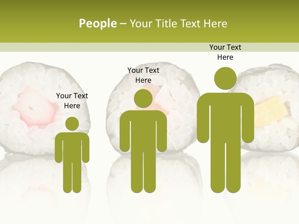 White Seaweed Fresh PowerPoint Template