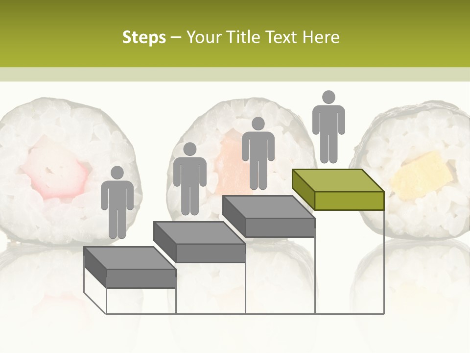 White Seaweed Fresh PowerPoint Template