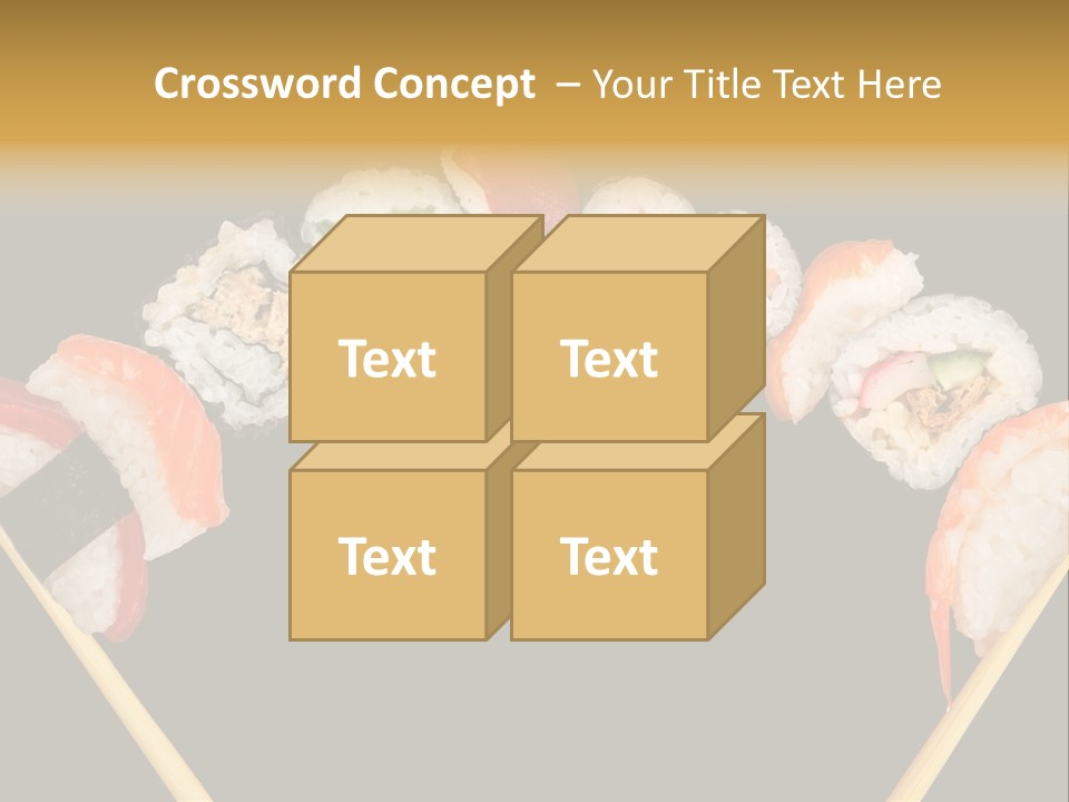 Hold Big California PowerPoint Template