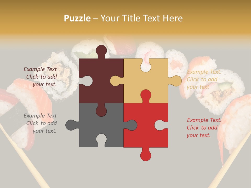 Hold Big California PowerPoint Template