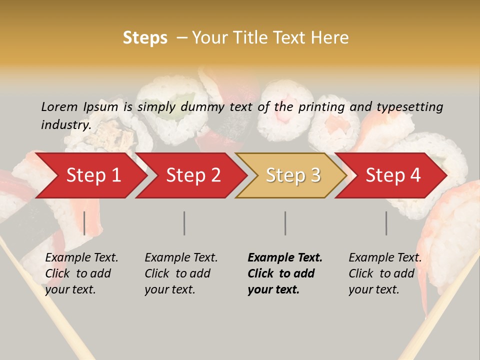 Hold Big California PowerPoint Template