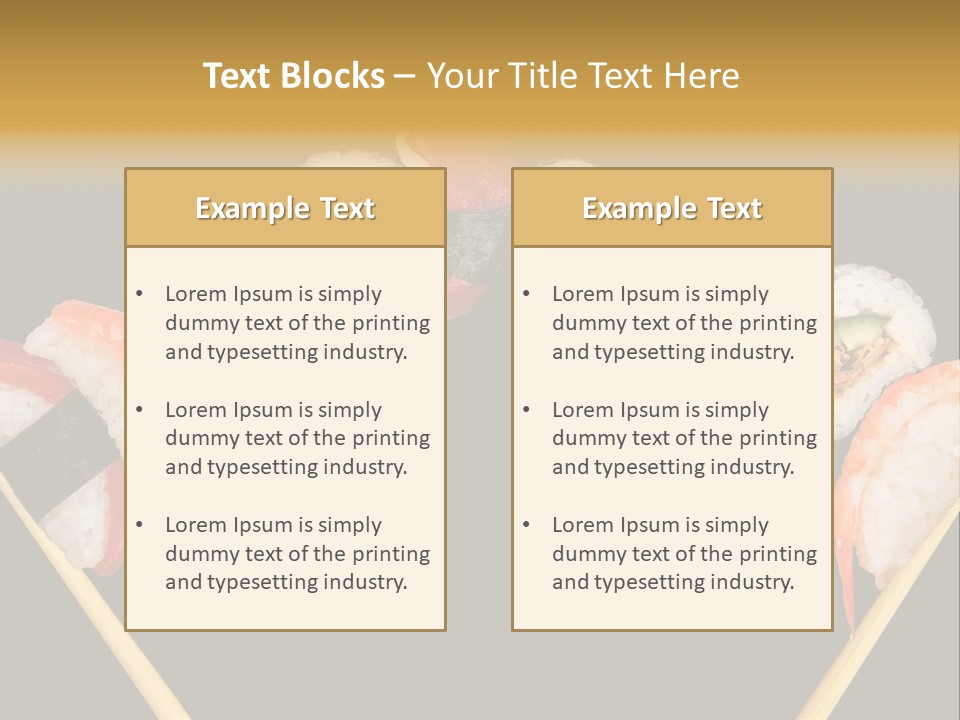 Hold Big California PowerPoint Template