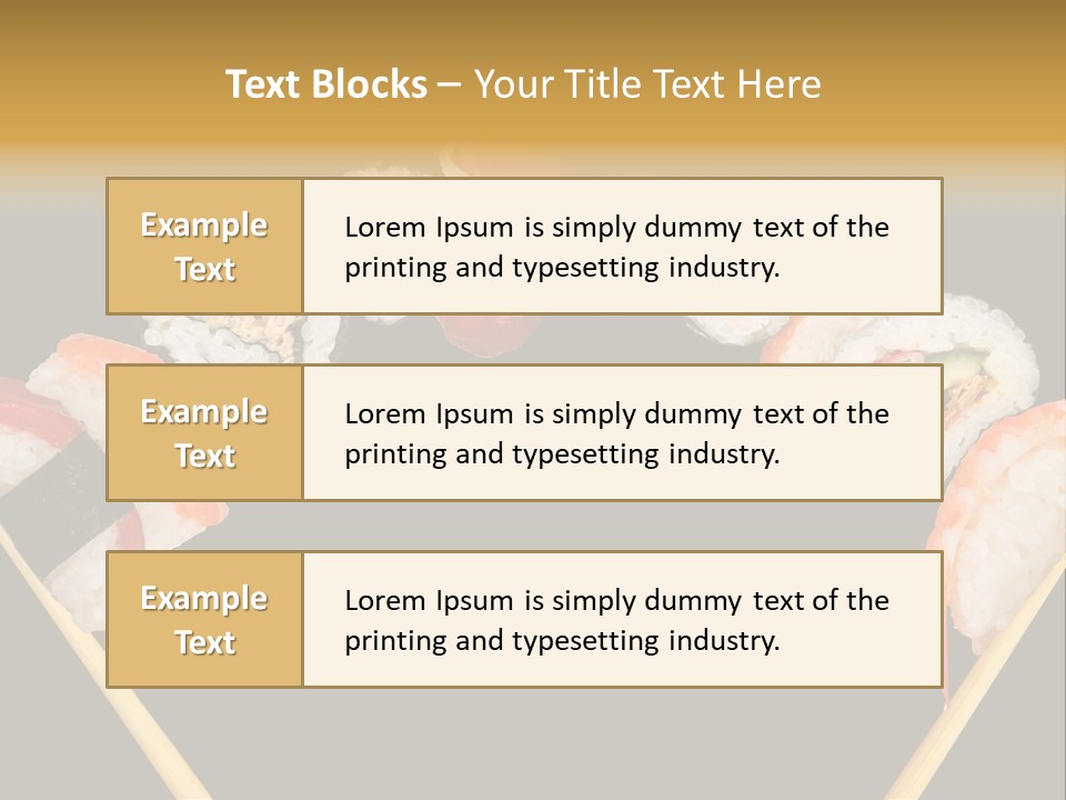 Hold Big California PowerPoint Template