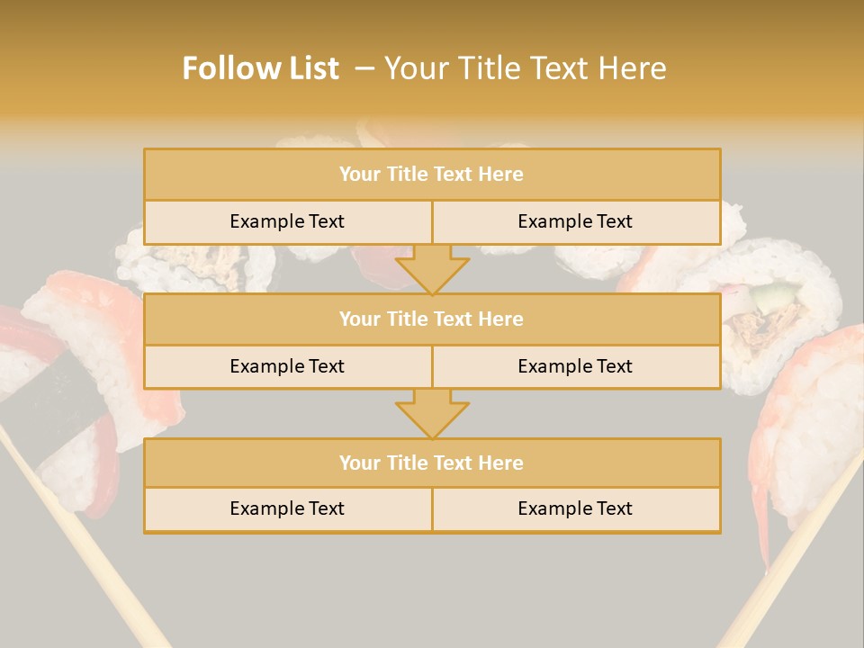 Hold Big California PowerPoint Template