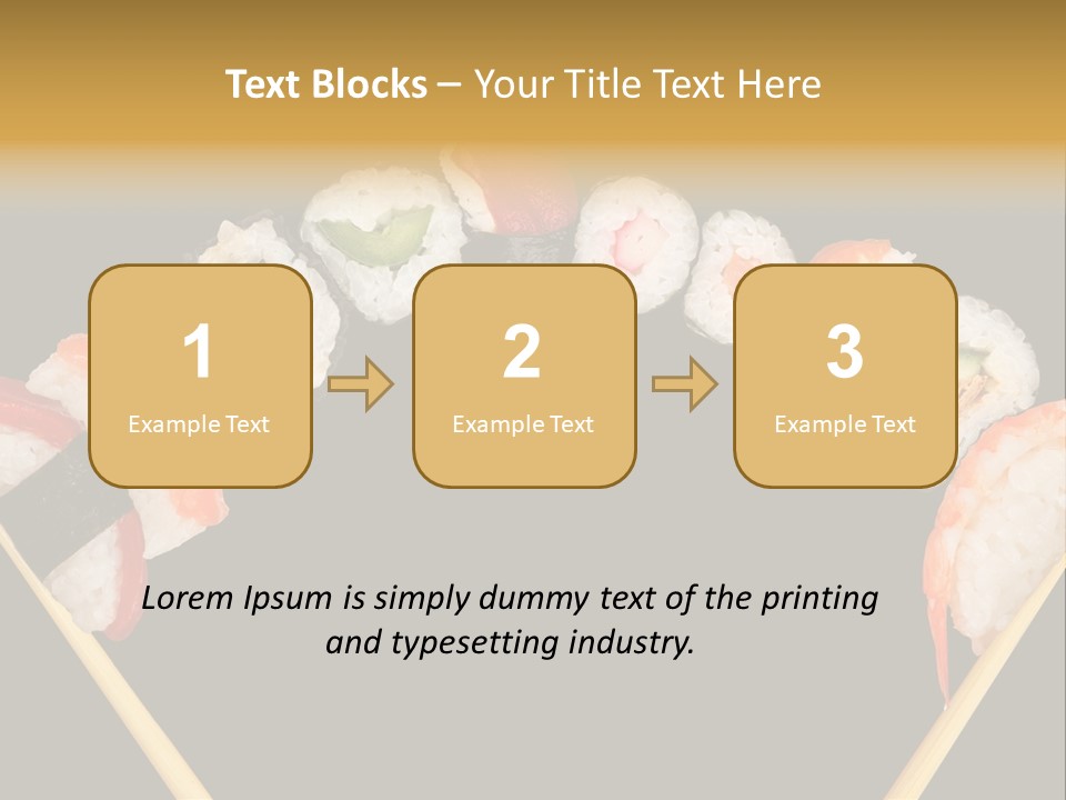Hold Big California PowerPoint Template