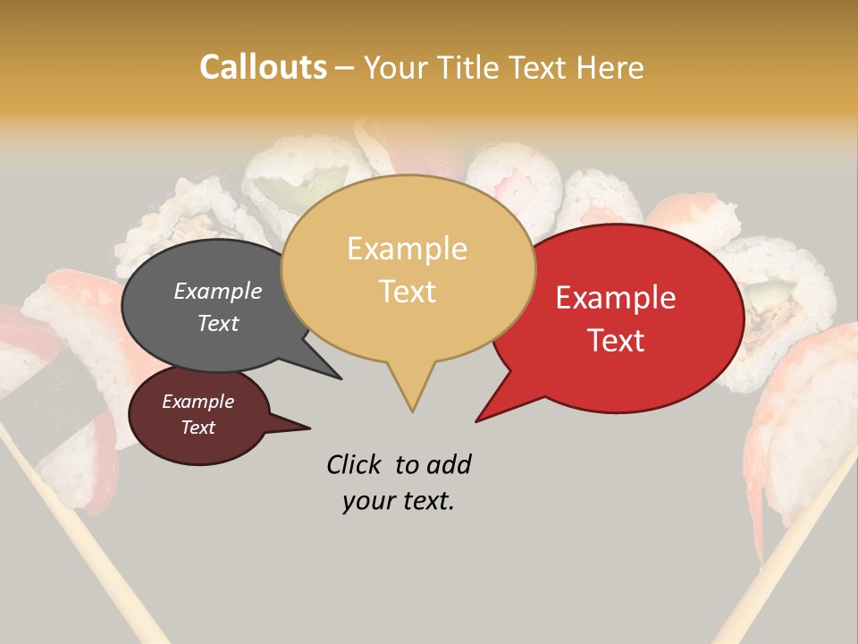 Hold Big California PowerPoint Template