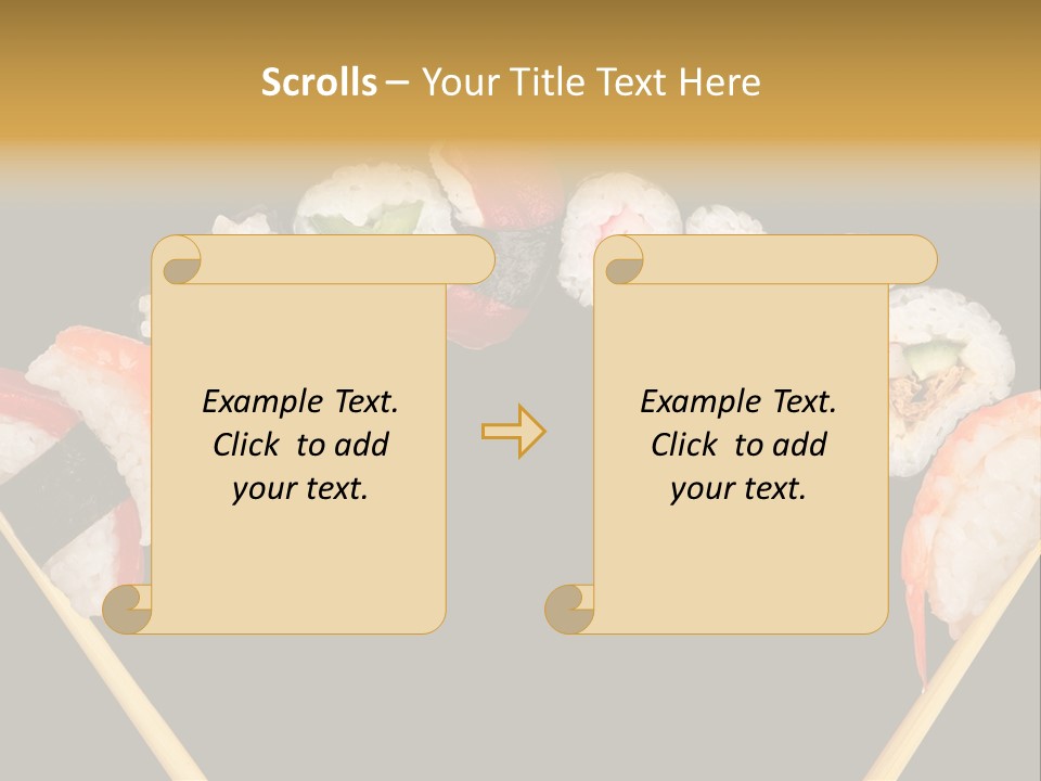 Hold Big California PowerPoint Template