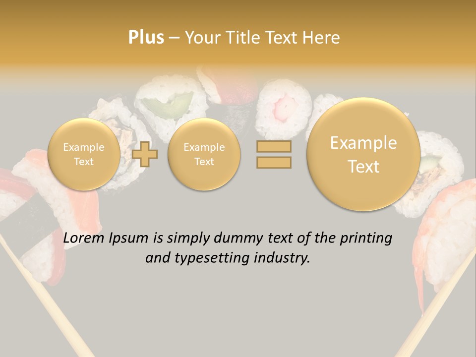 Hold Big California PowerPoint Template