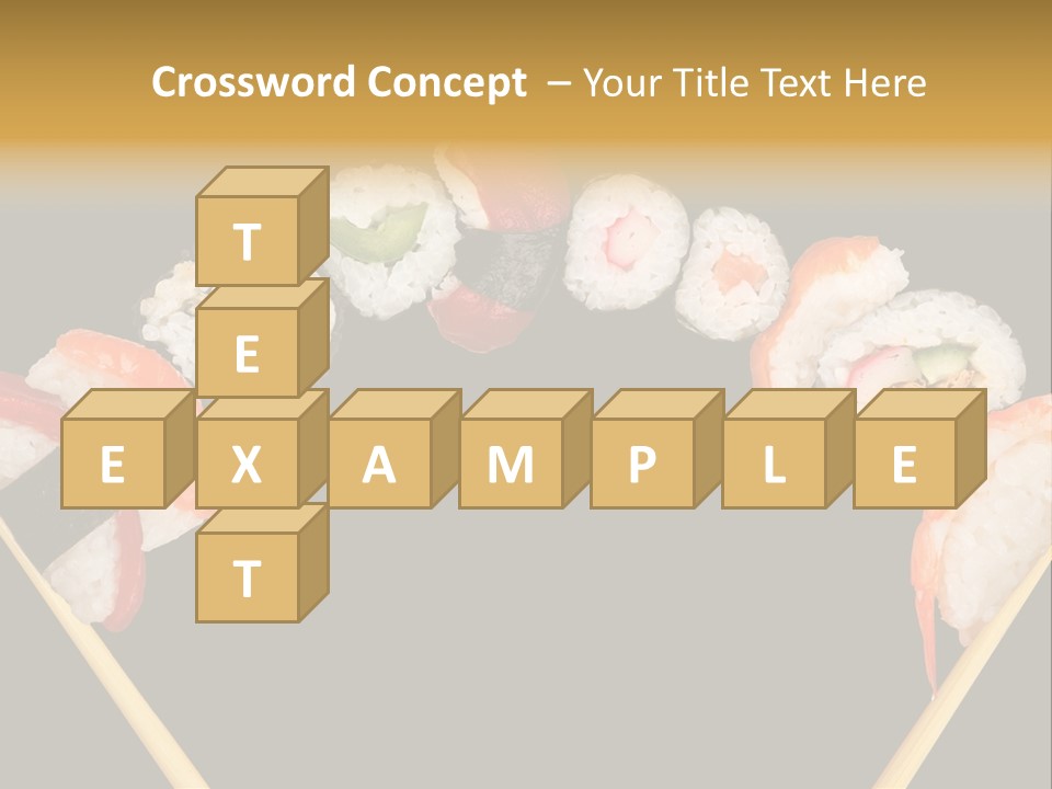 Hold Big California PowerPoint Template