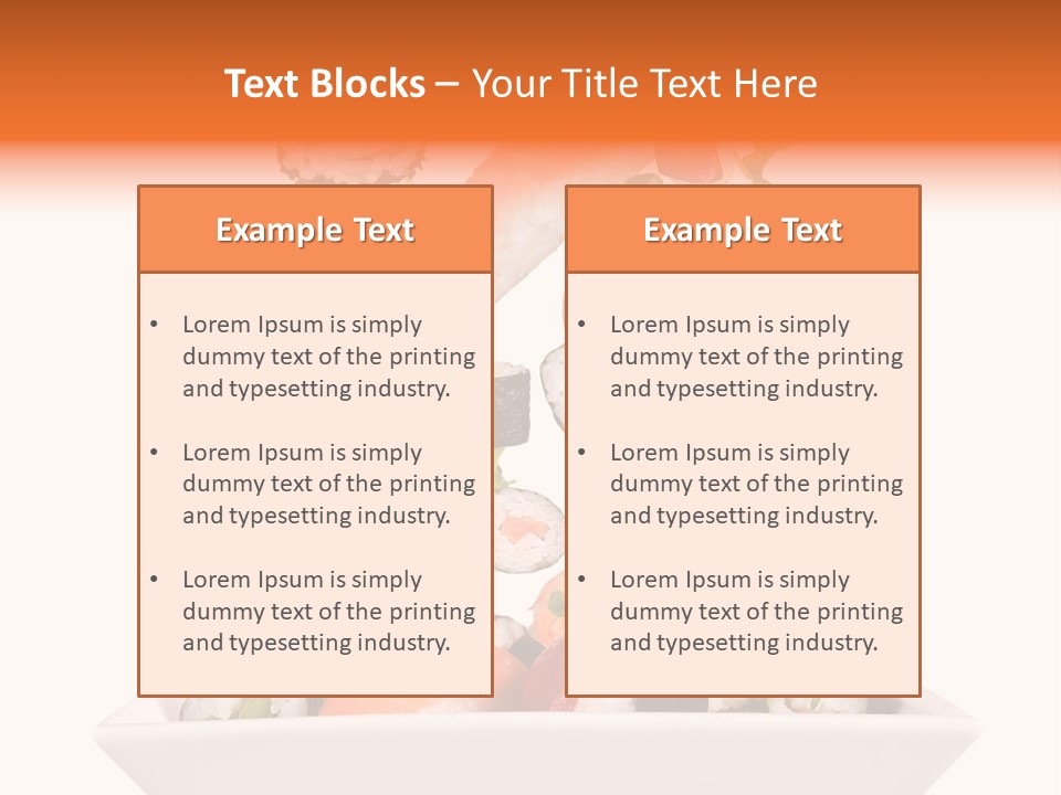 Arts Water Profile PowerPoint Template