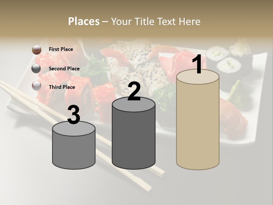Food Red Black PowerPoint Template
