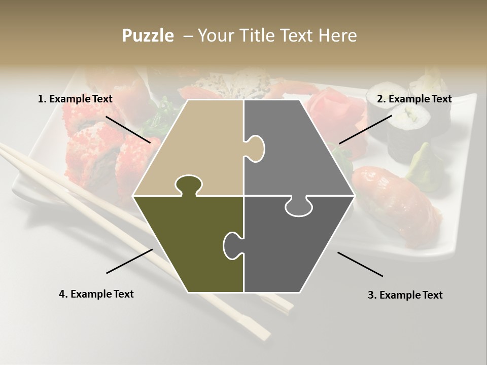 Food Red Black PowerPoint Template