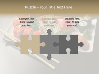 Food Red Black PowerPoint Template