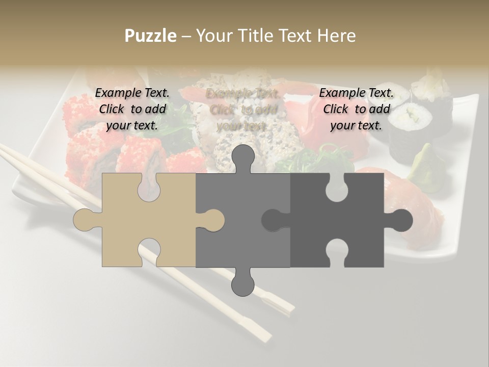 Food Red Black PowerPoint Template