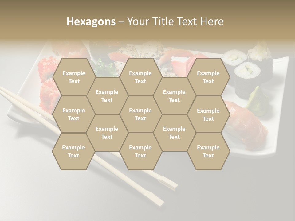 Food Red Black PowerPoint Template