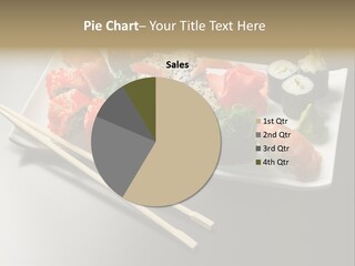 Food Red Black PowerPoint Template