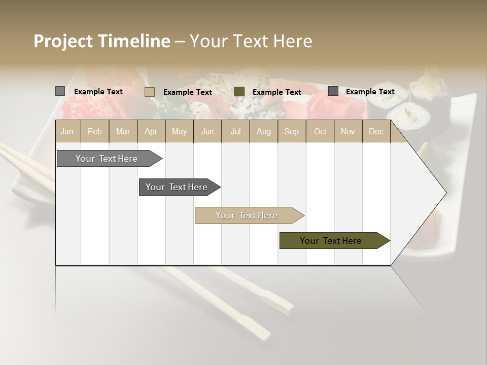 Food Red Black PowerPoint Template