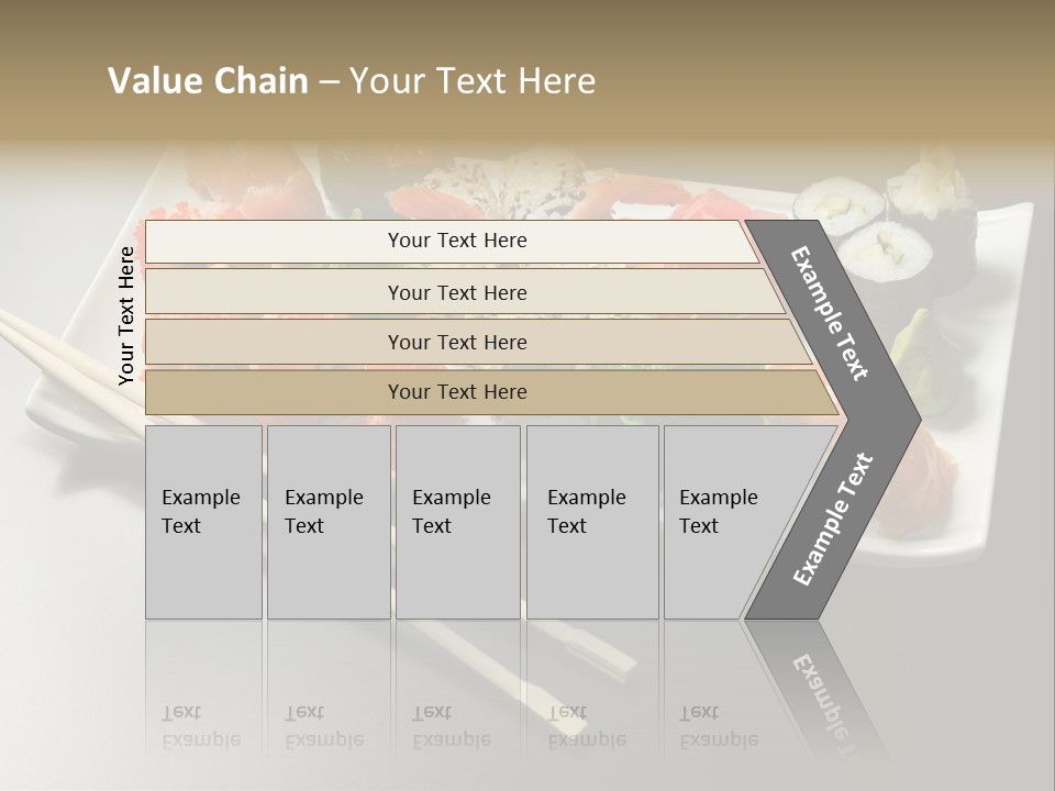 Food Red Black PowerPoint Template