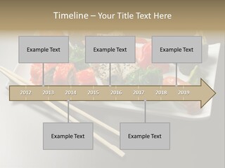 Food Red Black PowerPoint Template