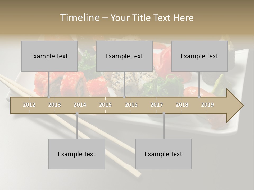 Food Red Black PowerPoint Template