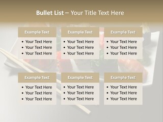 Food Red Black PowerPoint Template