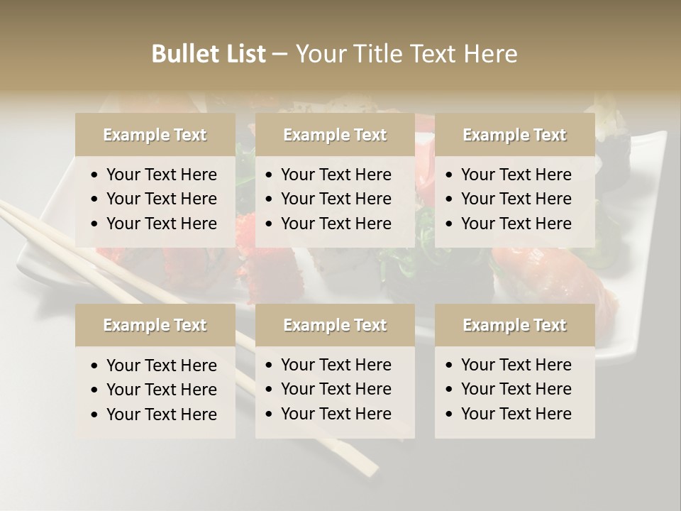 Food Red Black PowerPoint Template