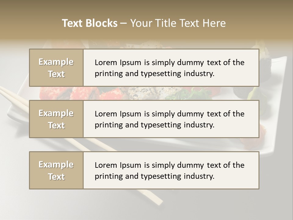 Food Red Black PowerPoint Template