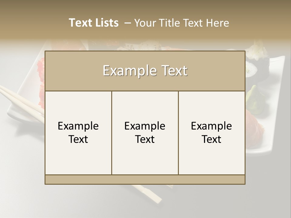 Food Red Black PowerPoint Template