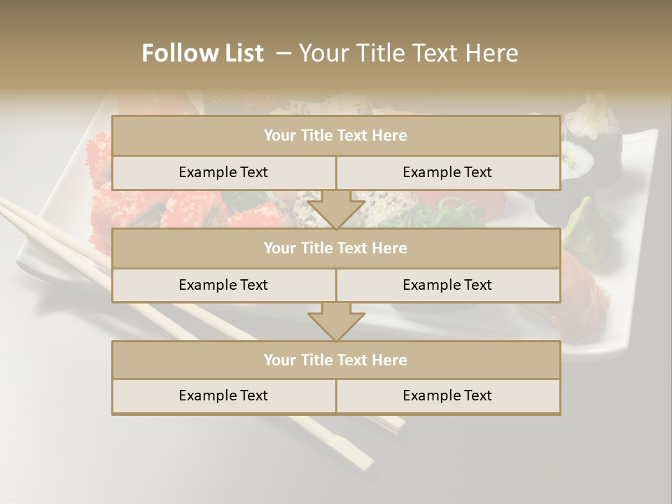 Food Red Black PowerPoint Template