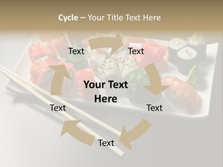 Food Red Black PowerPoint Template