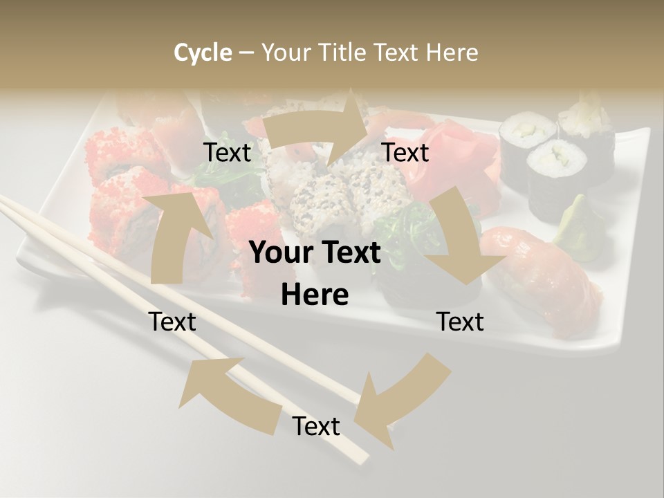 Food Red Black PowerPoint Template