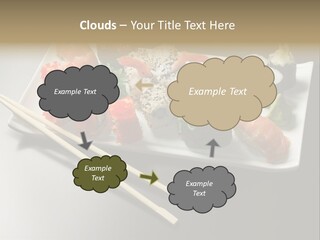 Food Red Black PowerPoint Template