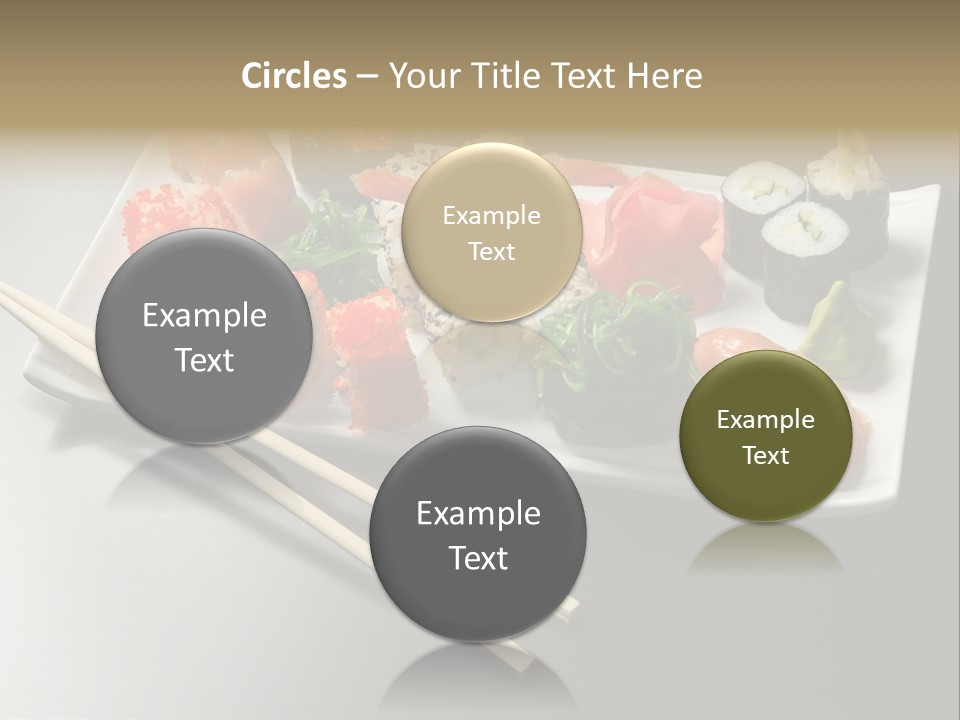 Food Red Black PowerPoint Template