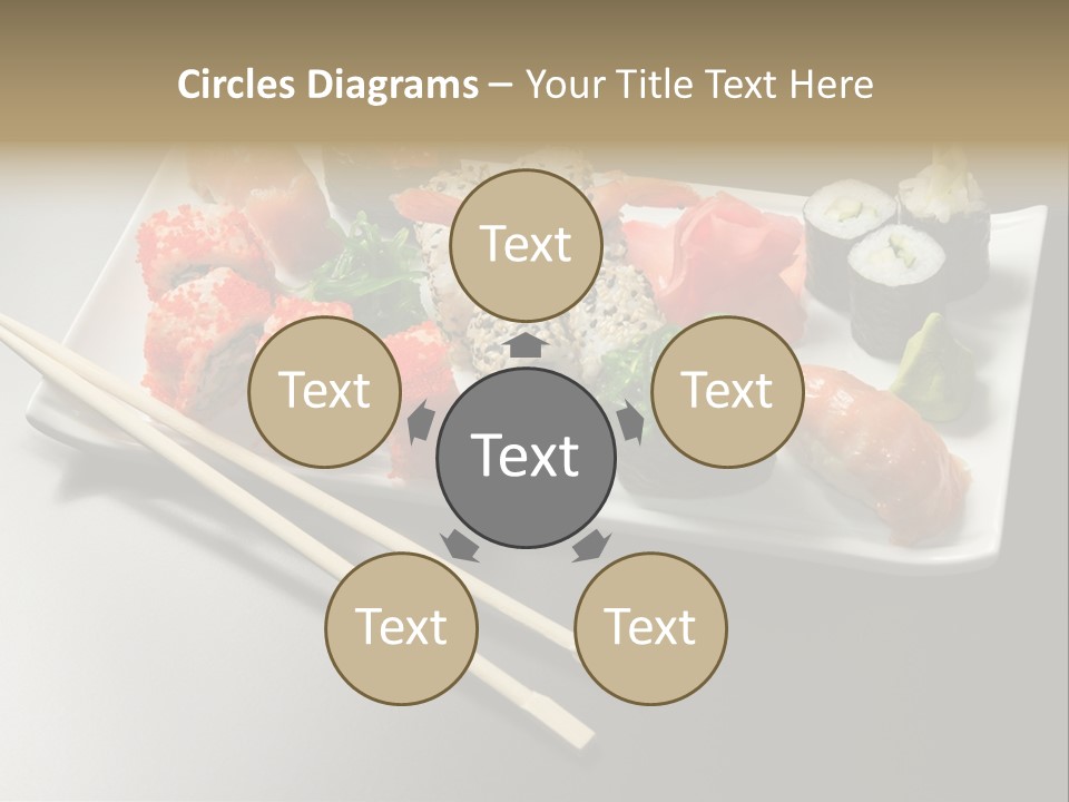 Food Red Black PowerPoint Template