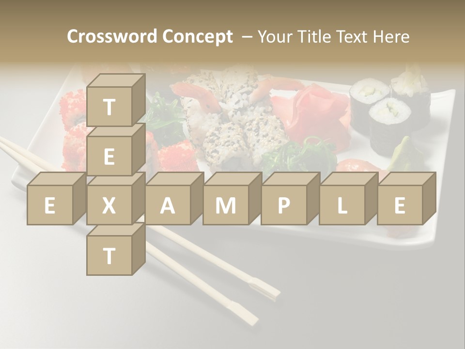 Food Red Black PowerPoint Template