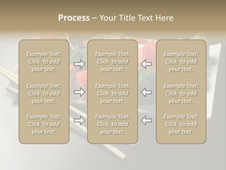 Food Red Black PowerPoint Template