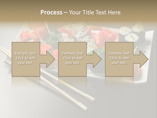 Food Red Black PowerPoint Template