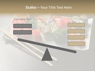 Food Red Black PowerPoint Template