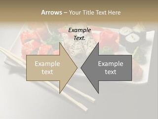 Food Red Black PowerPoint Template