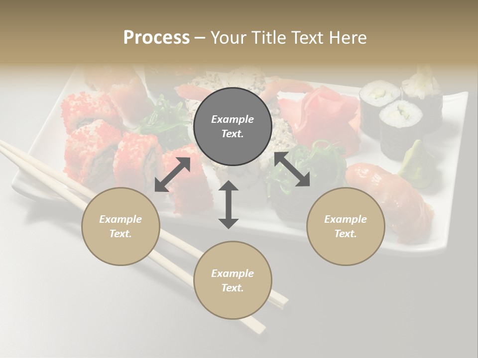 Food Red Black PowerPoint Template