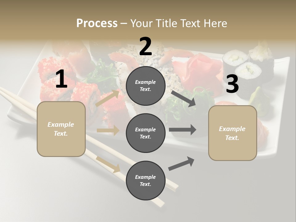Food Red Black PowerPoint Template