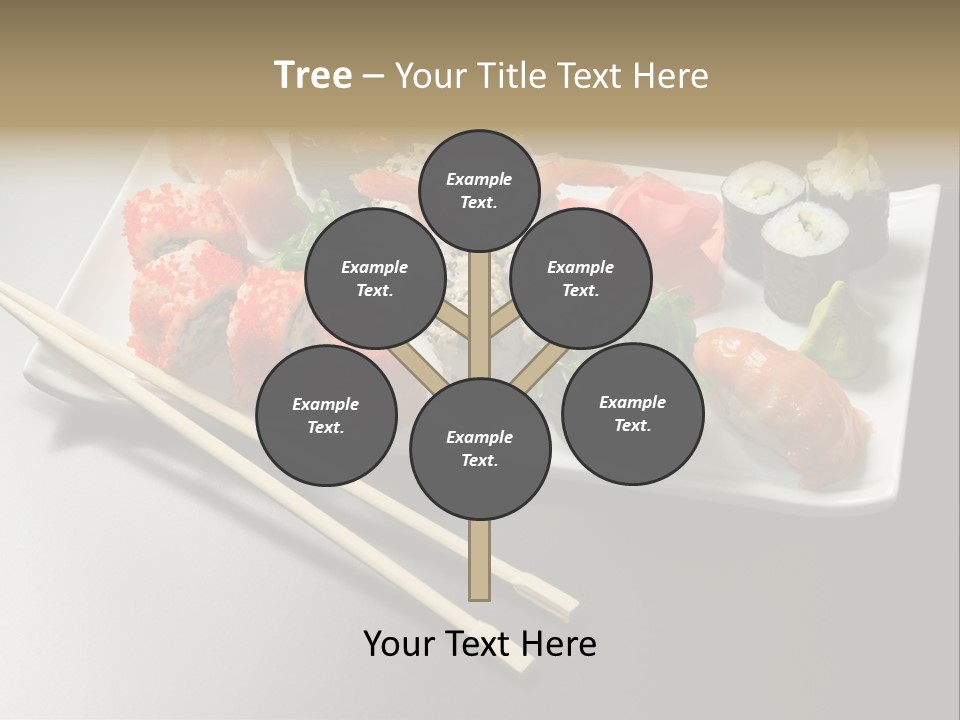 Food Red Black PowerPoint Template