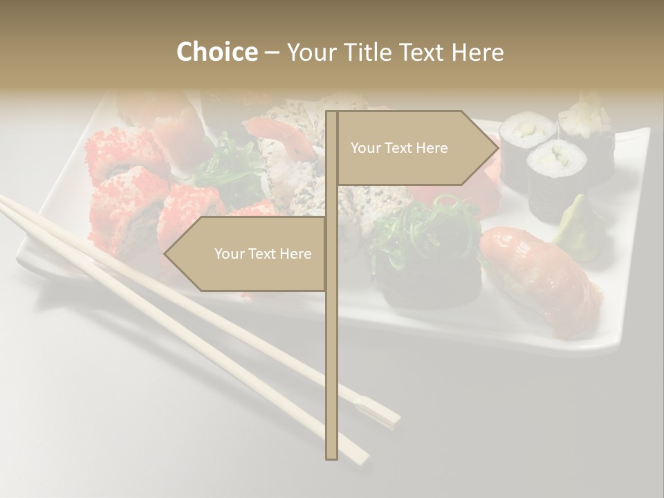 Food Red Black PowerPoint Template