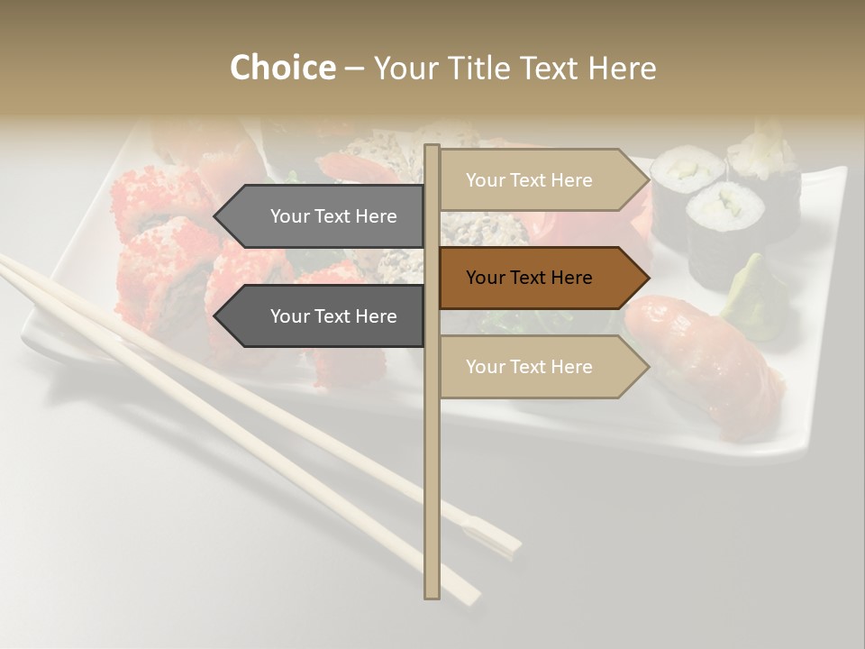 Food Red Black PowerPoint Template