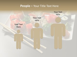 Food Red Black PowerPoint Template